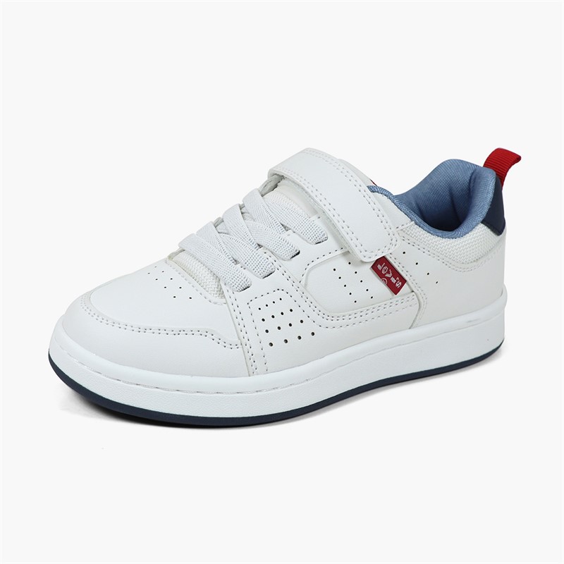 Levi's Boys Park Avenue Trainers Off White/Navy 3130