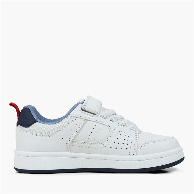 Levi's Boys Park Avenue Trainers Off White/Navy 3130