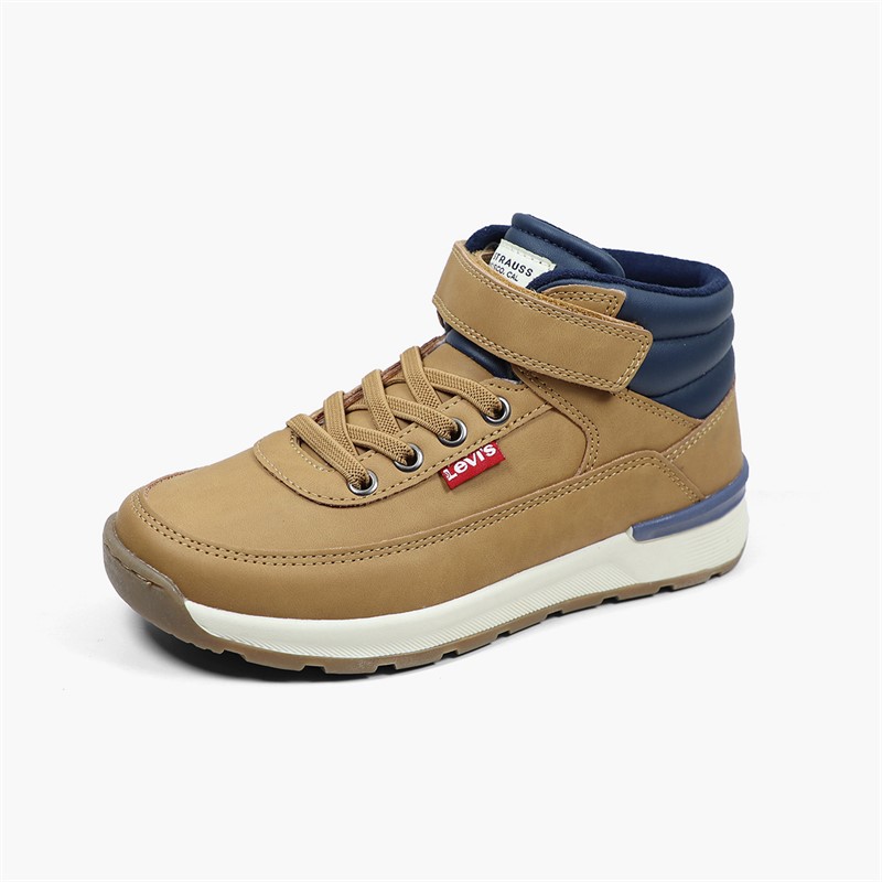 Levi's Boys Ascot Trainers Camel 0138