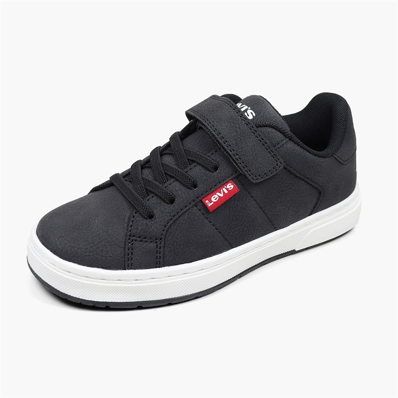 Levi's Boys Piper JR Trainers Black 0003