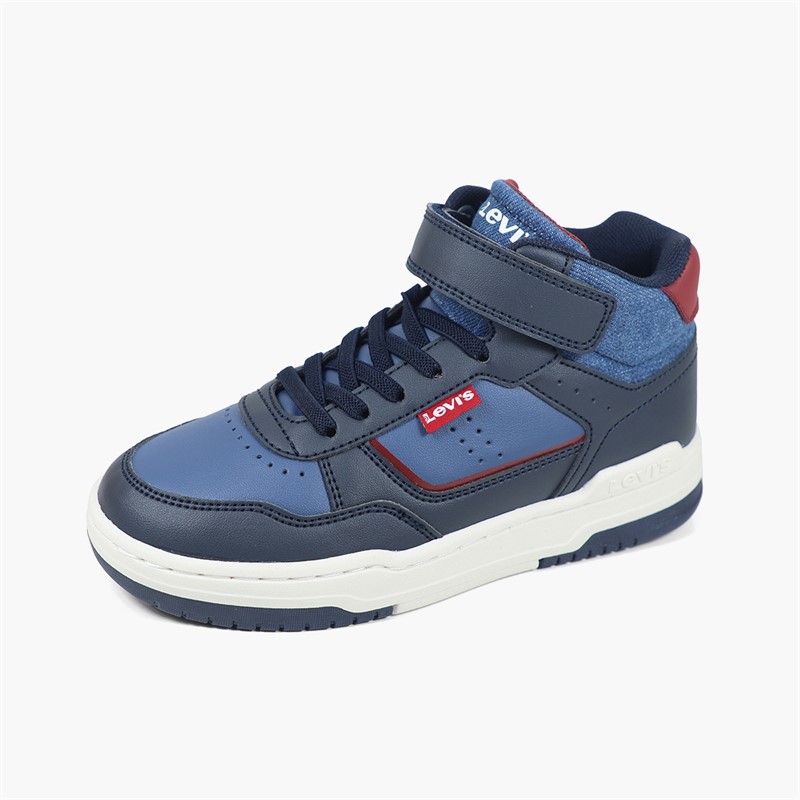 Levi's Kids John SE Mid Trainers Navy/Blue 0735