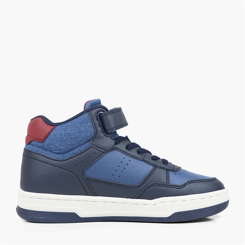 Levi's Kids John SE Mid Trainers Navy/Blue 0735
