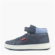 Levi's Boys Piper JR Mid Trainers Navy Smoke 0876