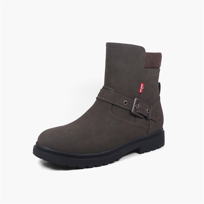 Levi's Junior Girls Jetta Boots Dark Brown 0018