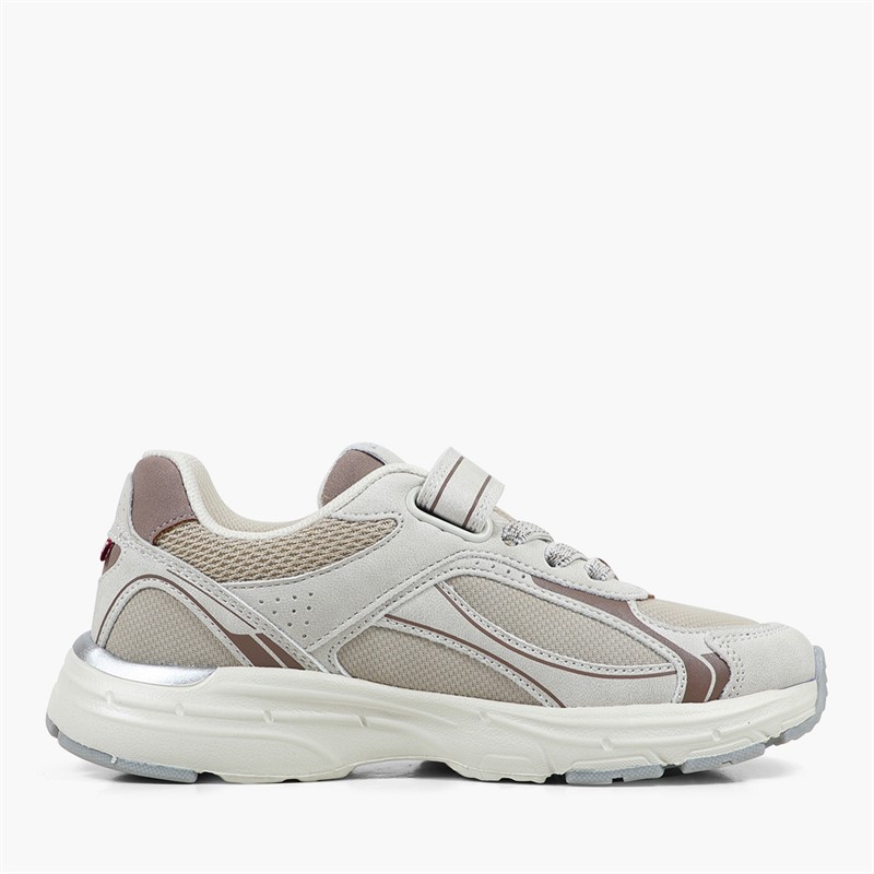 Levi's Kids Curtis NBX Trainers Off White/Brown 3699