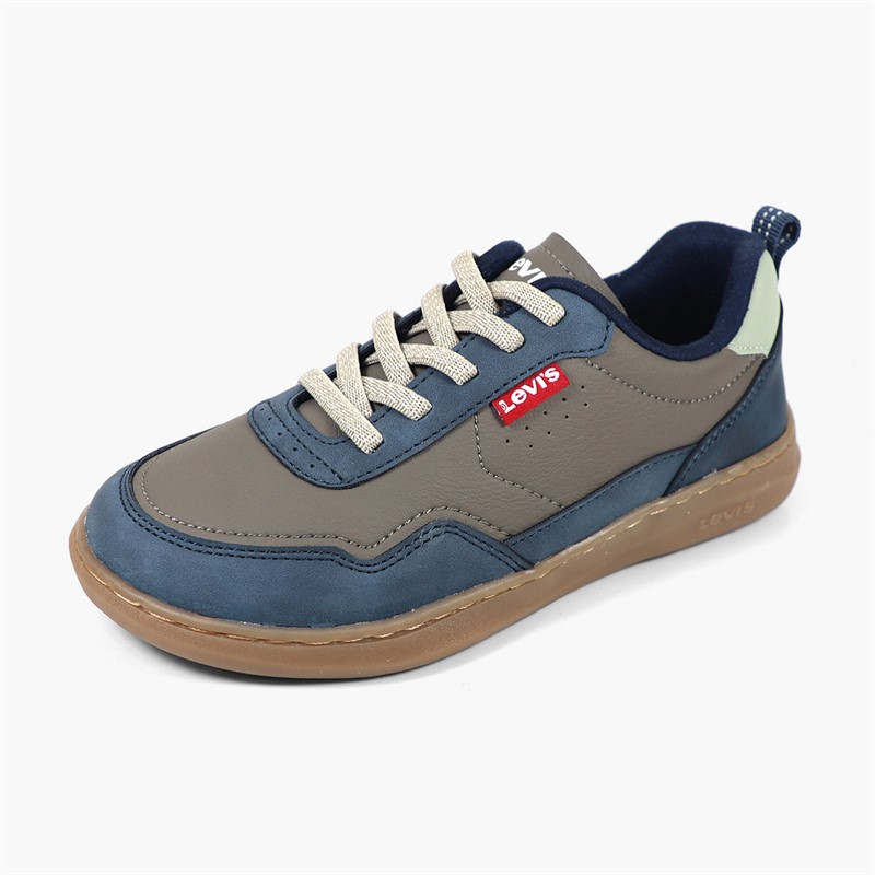 Levi's Boys Terra Trainers Brown Smoke 4644