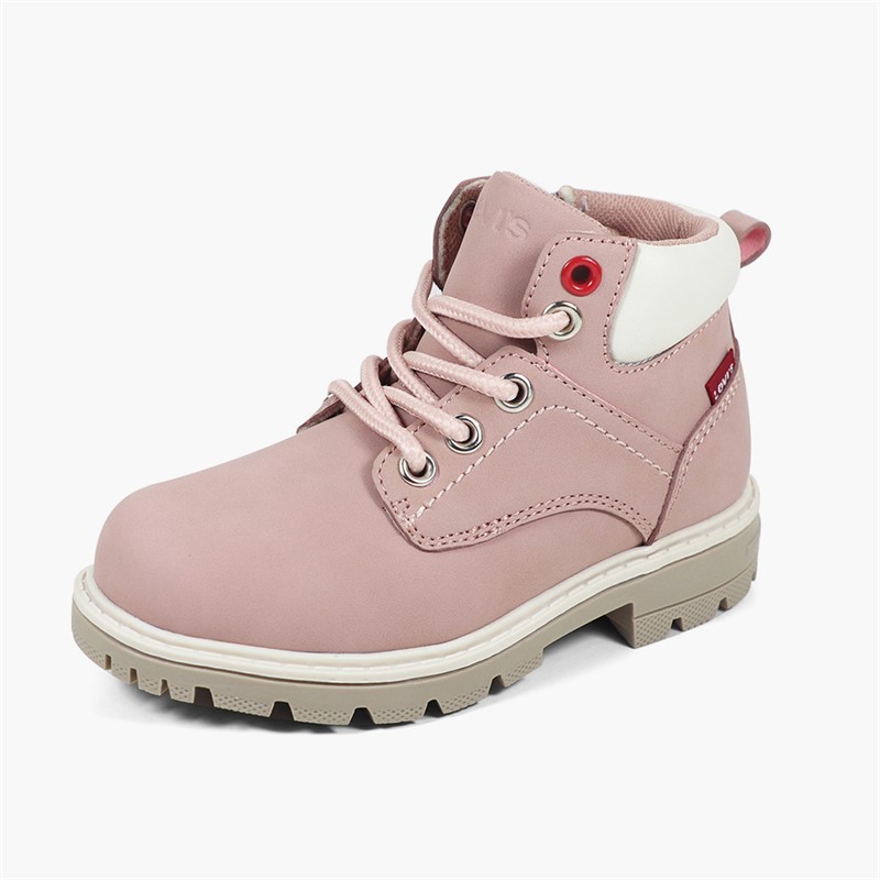 Levi's Infant Girls Jax Plus Mini Boots Pink/Ecru 4649