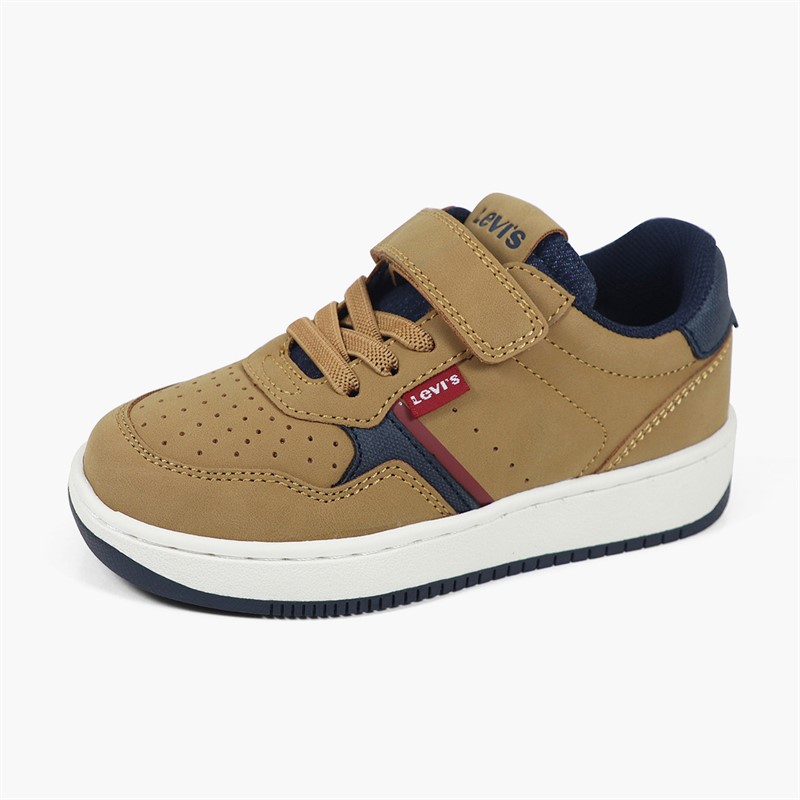 Levi's Infant Boys Aiden NBX Mini Trainers Camel/Navy 1506