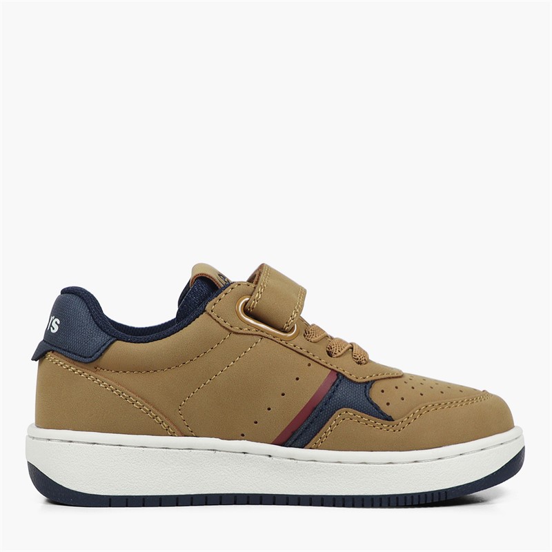 Levi's Infant Boys Aiden NBX Mini Trainers Camel/Navy 1506