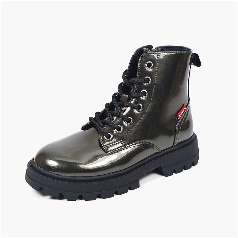 Levi's Girls Pasadena Refresh Boots Anthracite 1626
