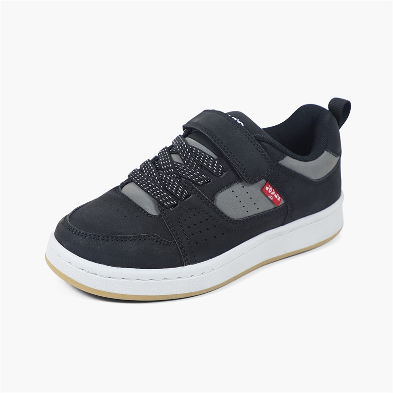 Levi's Boys Park Avenue Trainers Black/Grey 0370