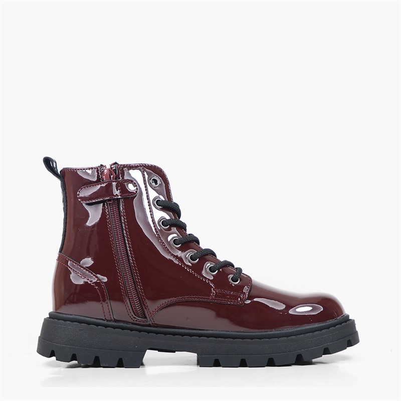 Levi's Junior Pasadena Refresh Boots Maroon 1347