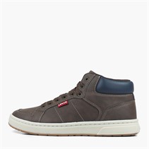 Levi's Junior Boys Piper JR Mid Trainers Brown Navy 0592