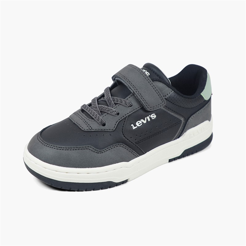 Levi's Boys Elliot NBX Trainers Black/Grey 0370