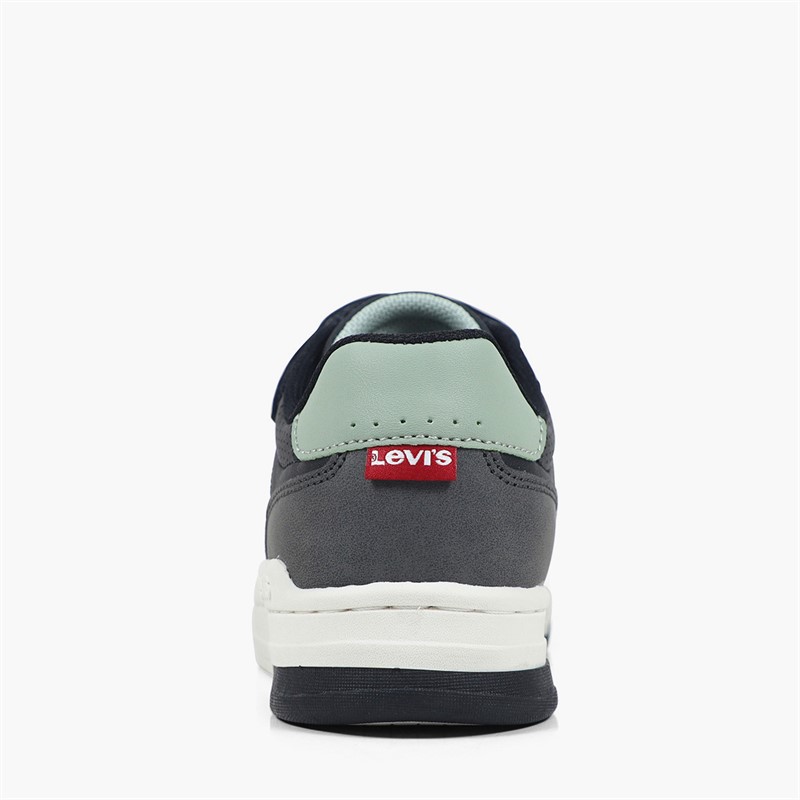 Levi's Boys Elliot NBX Trainers Black/Grey 0370