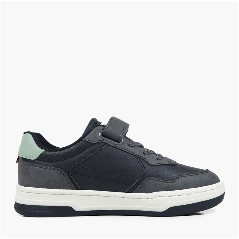 Levi's Boys Elliot NBX Trainers Black/Grey 0370