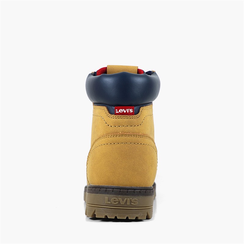 Levi's Kids Junior Forrest Nova Boots Camel/Navy 1506