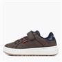 Levi's Boys Piper JR Mini Trainers Dark Brown/Navy 2241