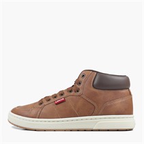 Levi's Junior Boys Piper JR Mid Trainers Cognac 0241