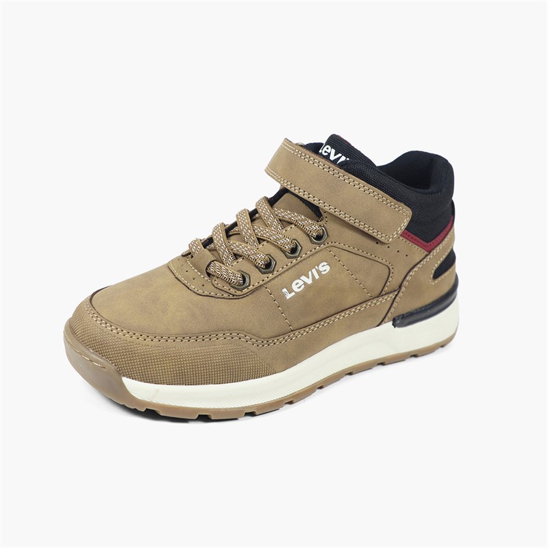 Levi's Boys Sierra Trainers Brown/Black 0499