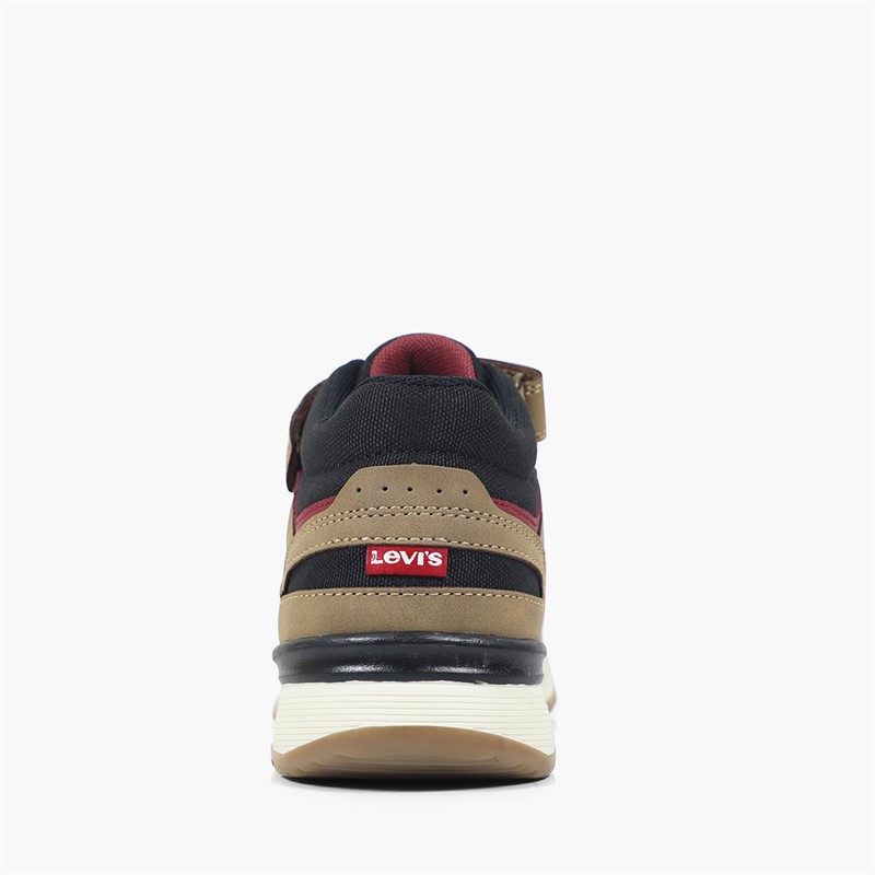 Levi's Boys Sierra Trainers Brown/Black 0499