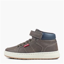 Levi's Boys Piper JR Mid Trainers Brown Navy 0592