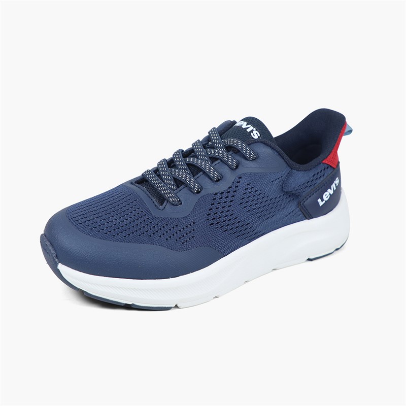 Levi's Boys Ocean SE Trainers Navy/Red 0290