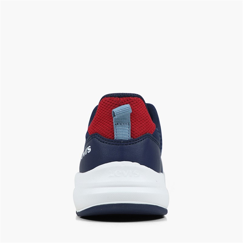 Levi's Boys Ocean SE Trainers Navy/Red 0290