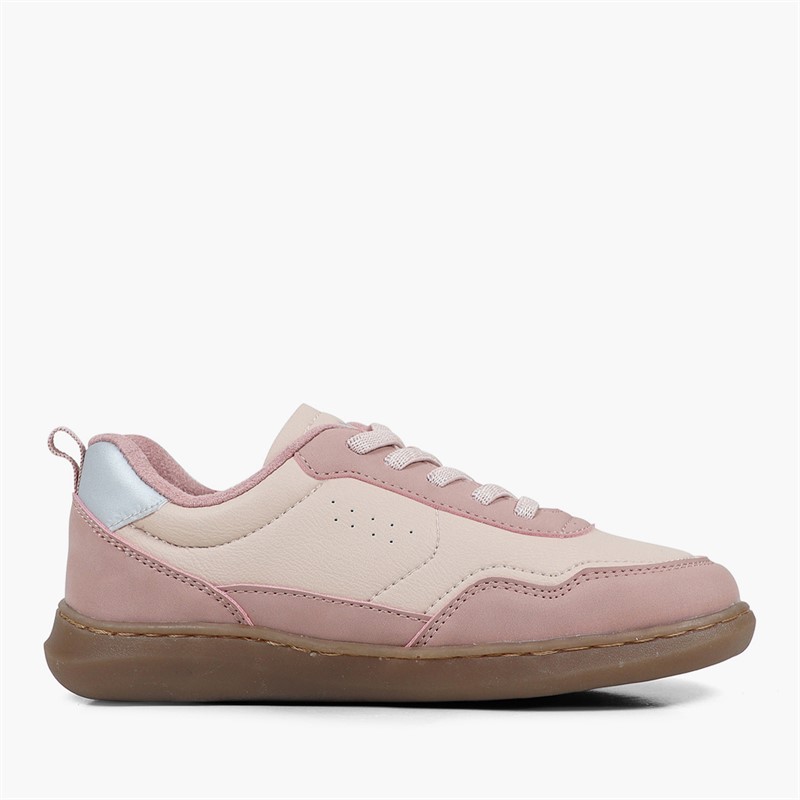Levi's Girls Terra Trainers Pink/Silver 0387
