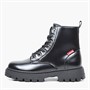 Levi's Girls Pasadena Refresh Boots Black Shiny 2459