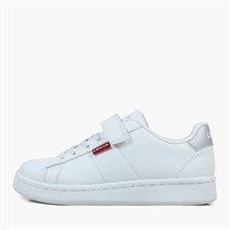 Levi's Boys Bell JR Trainers White/Silver