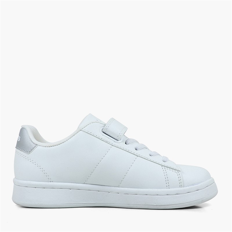 Levi's Boys Bell JR Trainers White/Silver