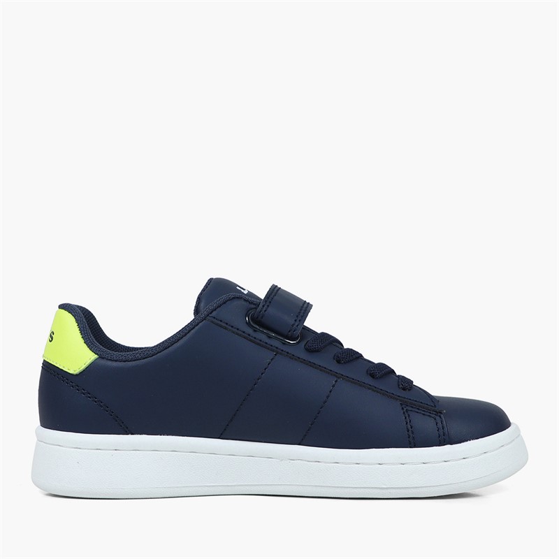 Levi's Boys Bell JR Trainers Navy/Lime