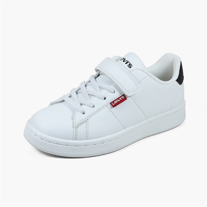 Levi's Boys Bell JR Trainers White/Black