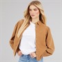 Levi's Womens Journey Cord Shirt Tobacco Brown