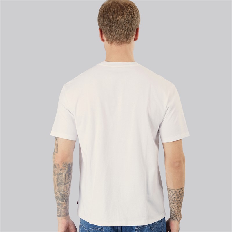 Levi's Mens Vintage Graphic T-Shirt Vintage Indigo Bw White