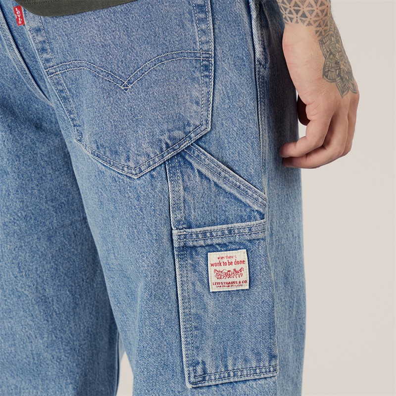 Levi's Mens 568 Loose Fit Carpenter Jeans Put In Work