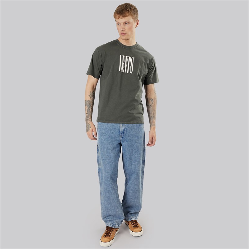 Levi's Mens 568 Loose Fit Carpenter Jeans Put In Work