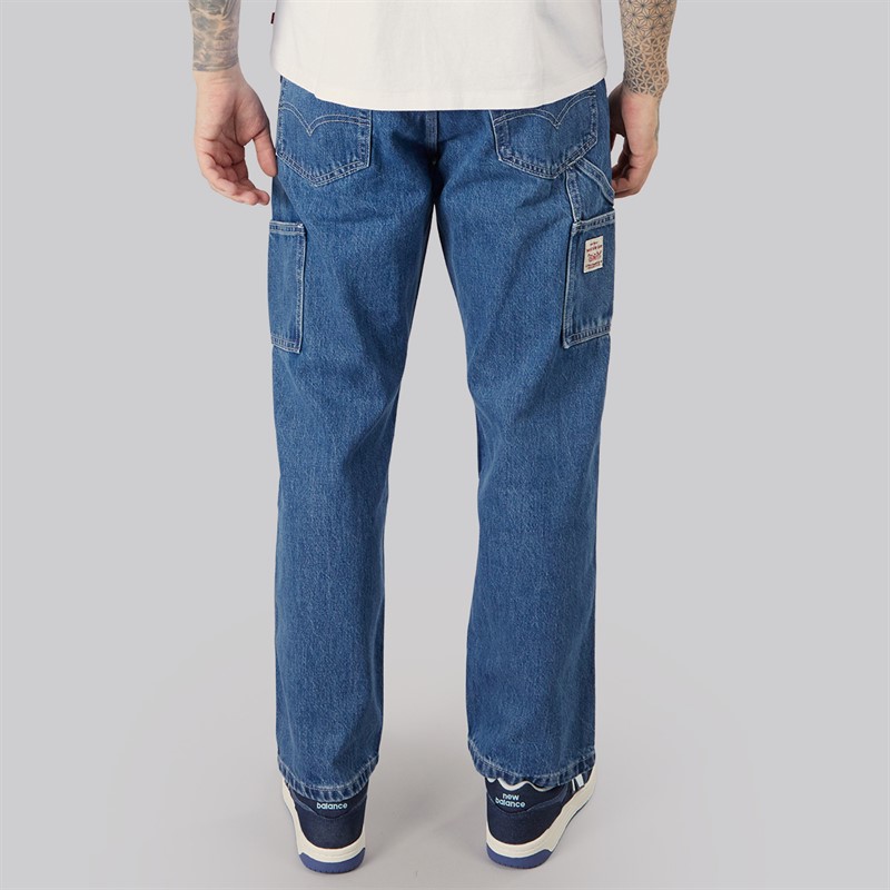 Levi's Mens 568 Loose Fit Carpenter Jeans Safe In Charm