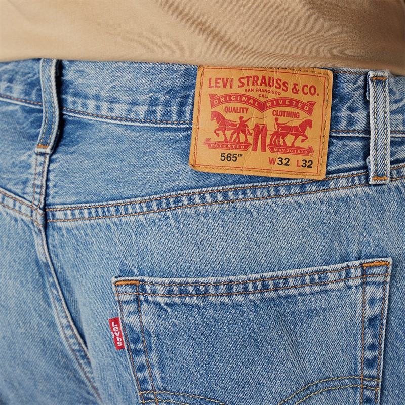 Levi's Mens 565 Loose Straight Fit Jeans Live Your Truth Ltwt