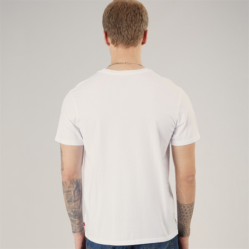 Levi's Mens Relaxed Baby T-Shirt Bright White