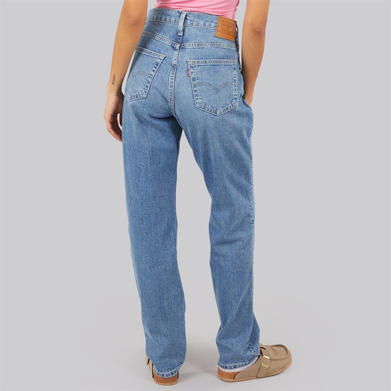 Levi's Womens 724 High Rise Straight Fit Jeans Kick Start