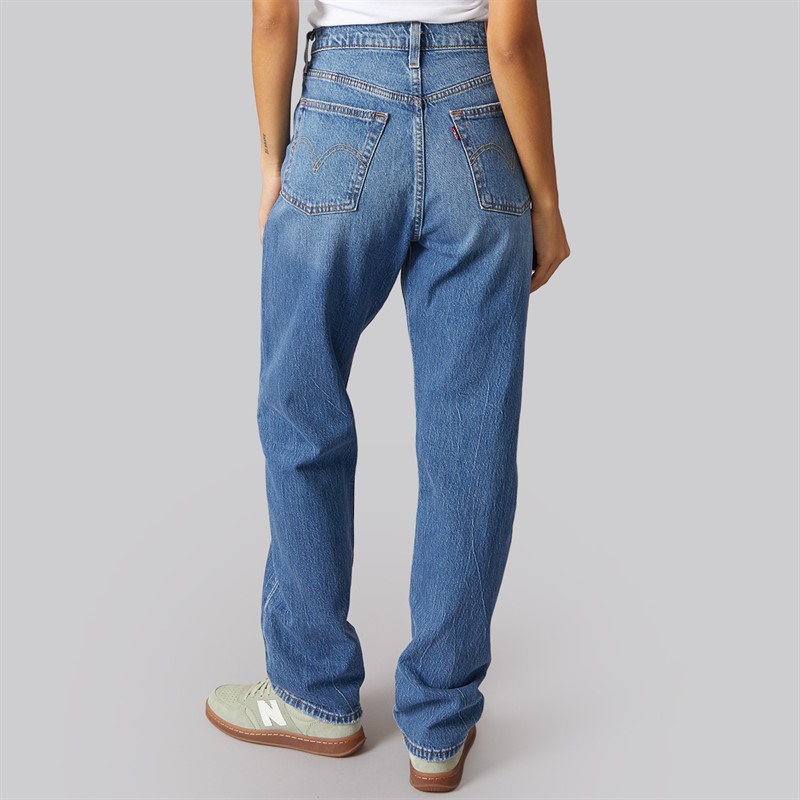 Levi's Womens 501 Straight Fit Jeans Erin Cant Wait Stretch