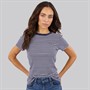Levi's Womens Essential T-Shirt Mila Stripe Peacoat