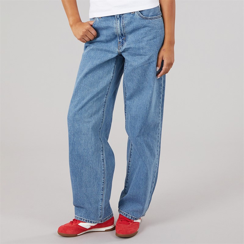 Levi's Womens Baggy Dad Jeans Own It Stone