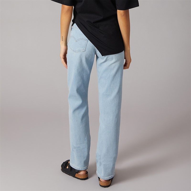 Levi's Womens 724 High Rise Straight Fit Jeans Eternal Indigo Light