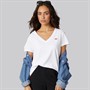Levi's Womens Perfect V-Neck T-Shirt White