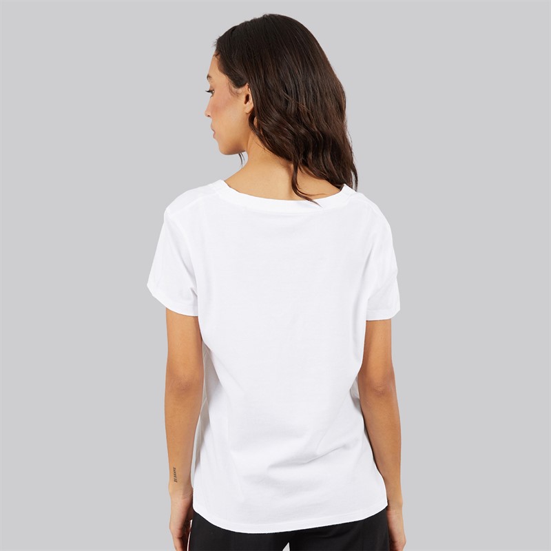 Levi's Womens Perfect V-Neck T-Shirt White