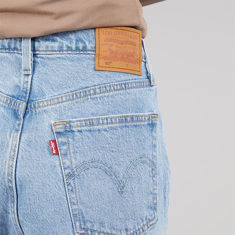 Levi's Womens 501 Straight Fit Jeans Hollow Days