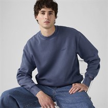 Levi's Herre Authentic Crew Sweatshirt Sargasso Sea Garment Dye
